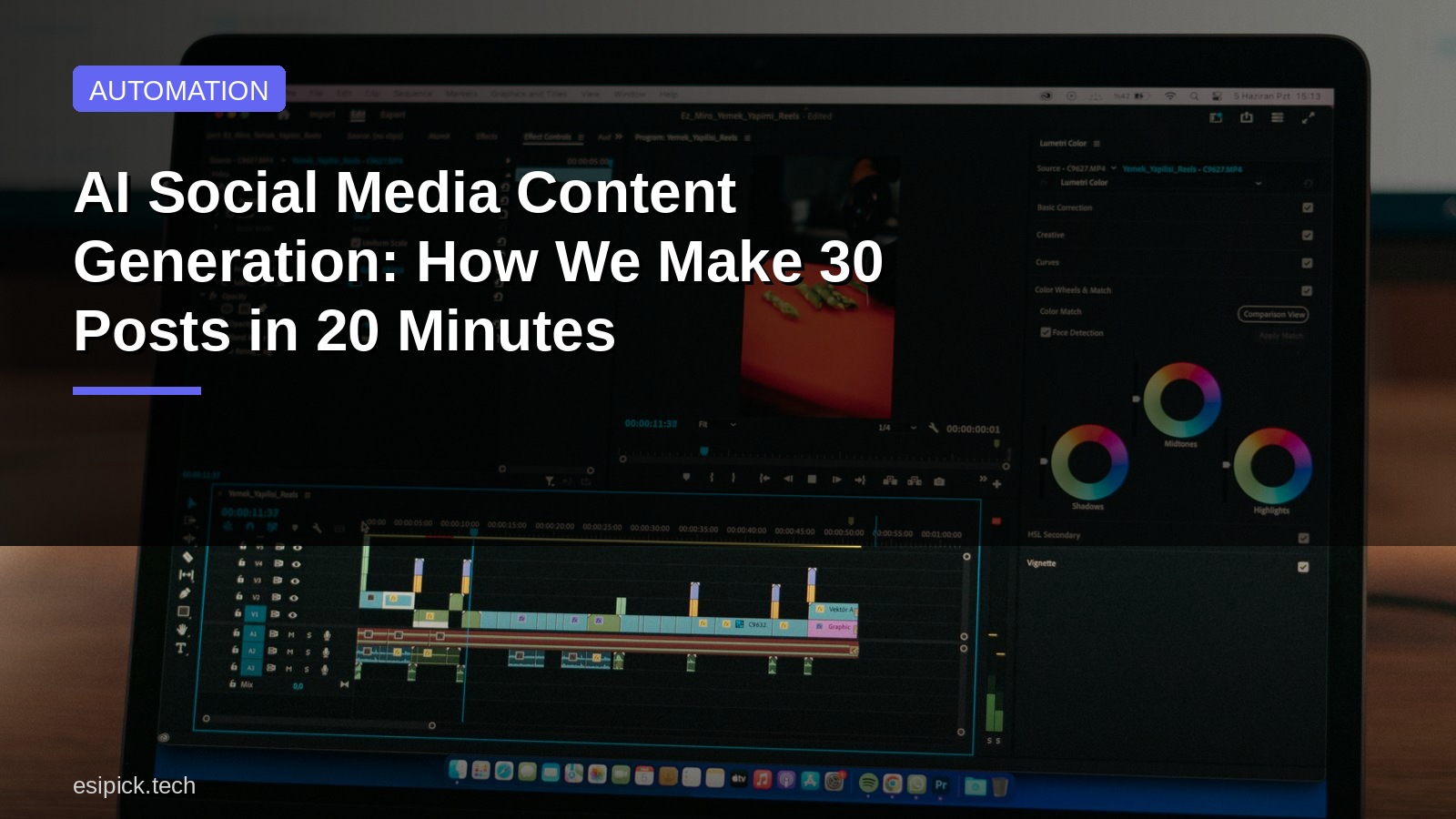 AI Social Media Content Generation: How We Make 30 Posts in 20 Minutes