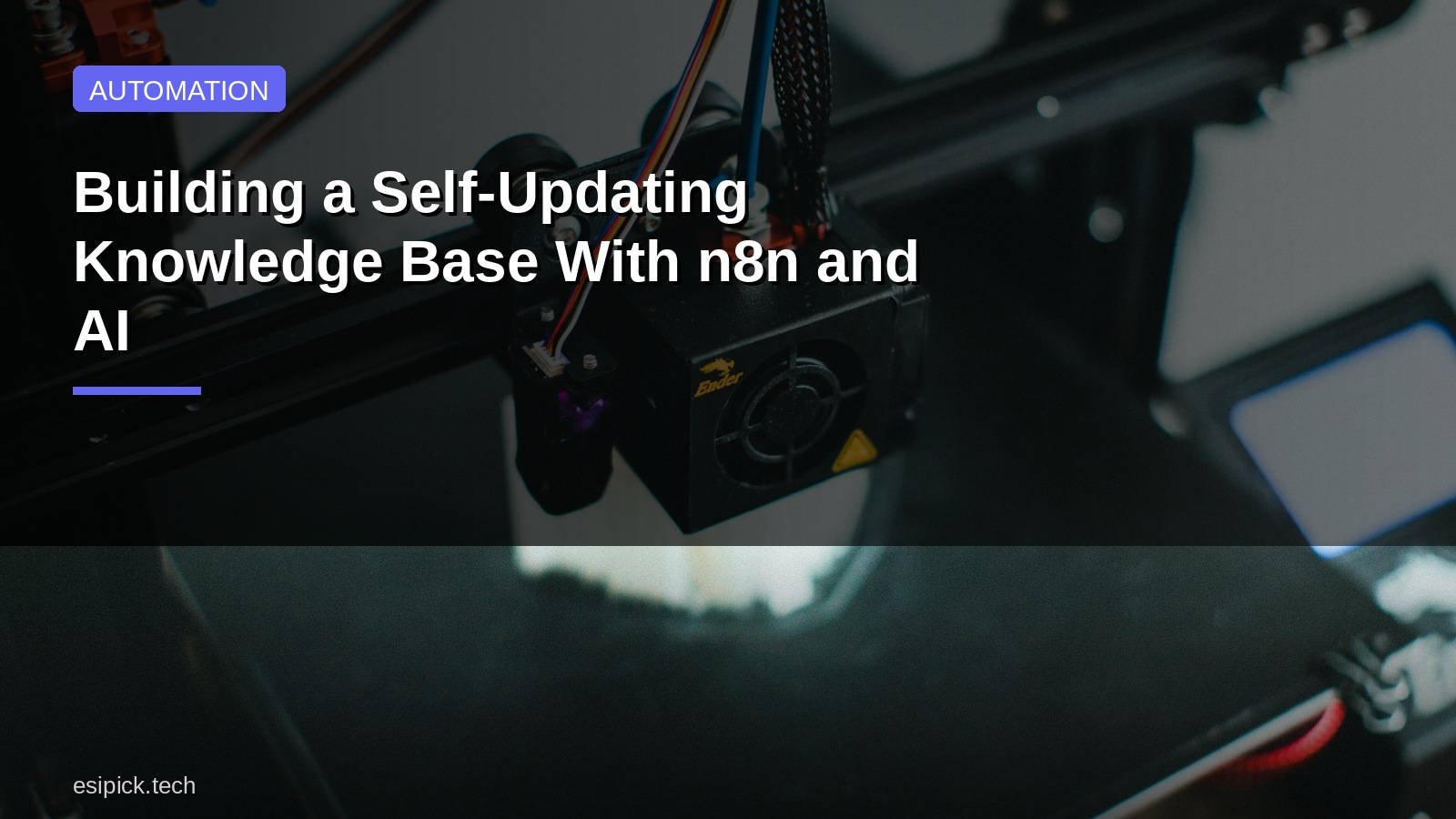 Building a Self-Updating Knowledge Base With n8n and AI