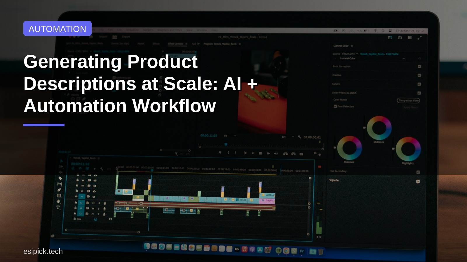 Generating Product Descriptions at Scale: AI + Automation Workflow