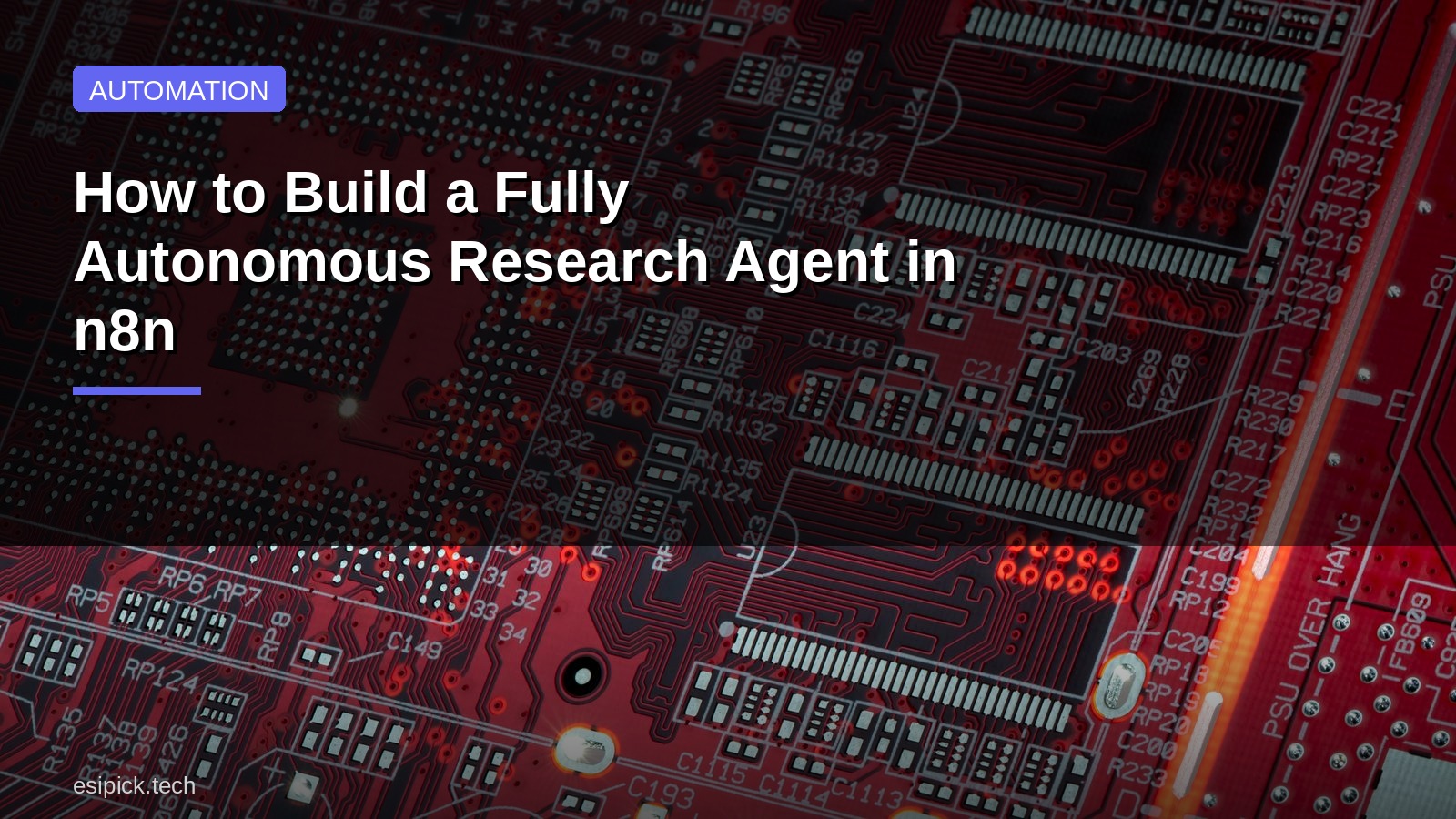 How to Build a Fully Autonomous Research Agent in n8n