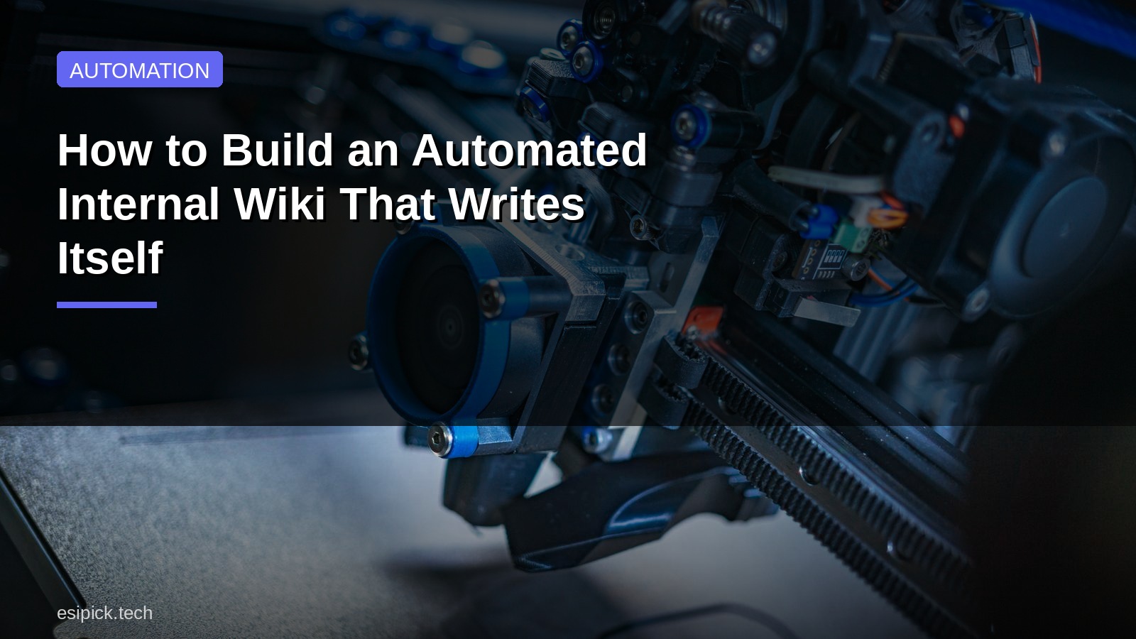 How to Build an Automated Internal Wiki That Writes Itself