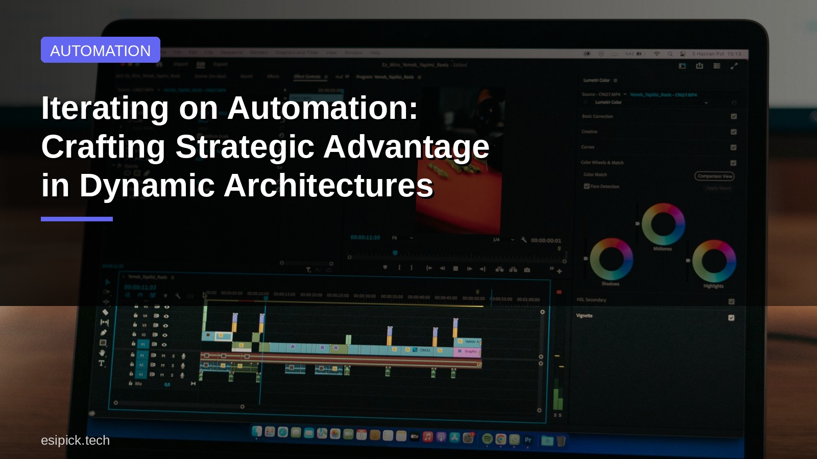 Iterating on Automation: Crafting Strategic Advantage in Dynamic Architectures
