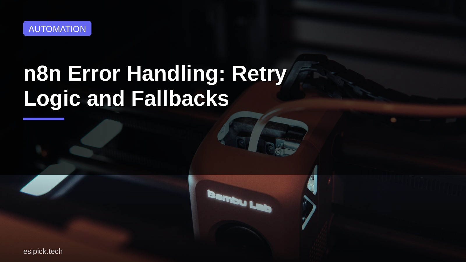 n8n Error Handling: Retry Logic and Fallbacks