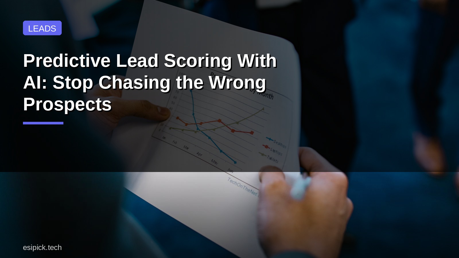 Predictive Lead Scoring With AI: Stop Chasing the Wrong Prospects