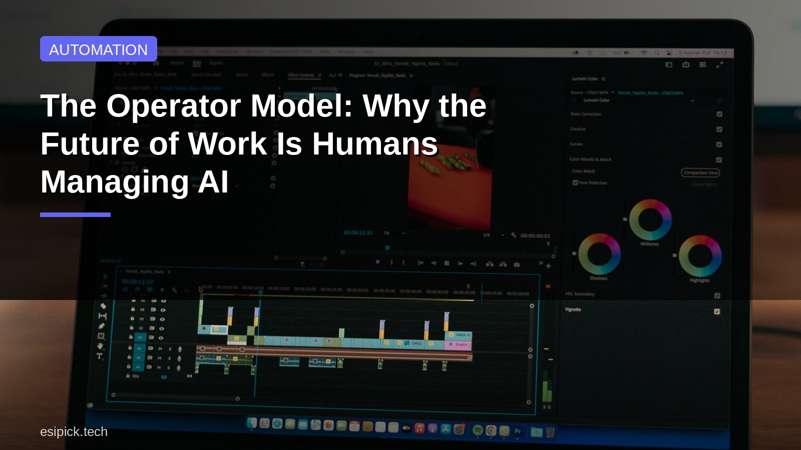 The Operator Model: Why the Future of Work Is Humans Managing AI