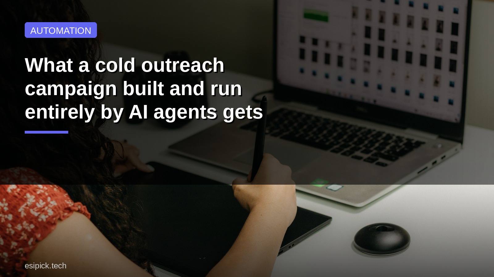 What a cold outreach campaign built and run entirely by AI agents gets right and wrong